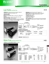 Datasheet 344802 manufacturer Littelfuse